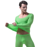 Neon Nights Mens Thermal Pyjamas